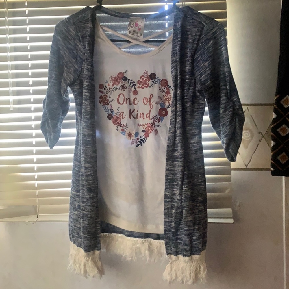 “One of a Kind” Jenna and Jessie Girl Shirt/Blouse